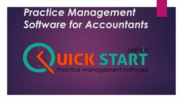 p ractice m anagement s oftware for accountants