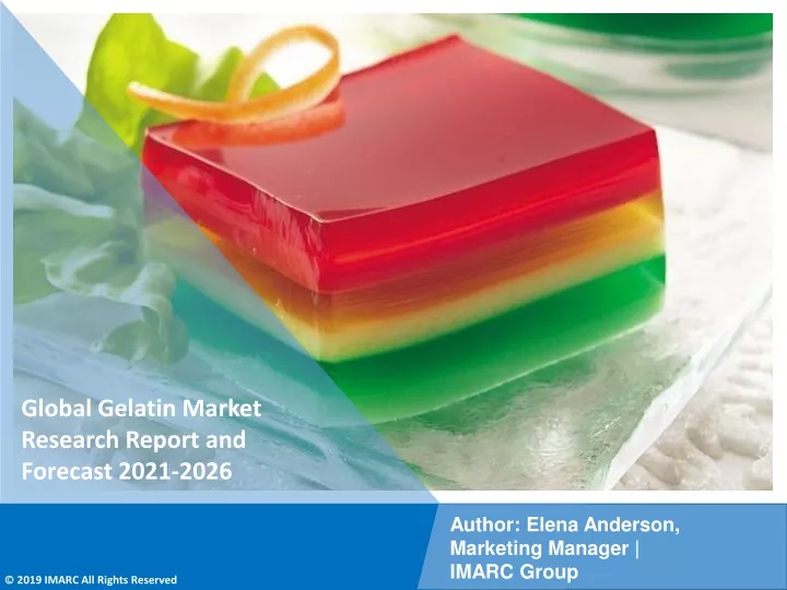 global gelatin market research report