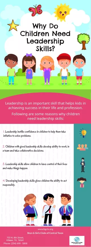 Why Do Children Need Leadership Skills?