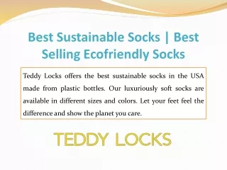 Best Sustainable Socks | Best Selling Ecofriendly Socks