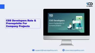css developers role css developers role