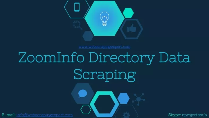 zoominfo directory data scraping