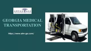 Georgia Medical Transportation