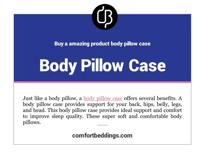 body pillow case