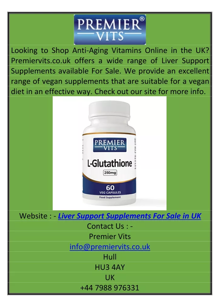 looking to shop anti aging vitamins online