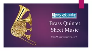 Brass Quintet Sheet Music