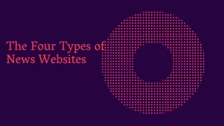 the four types of news websites