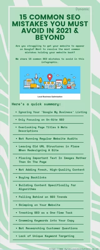 15 common seo mistakes you must avoid in 2021