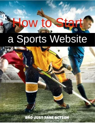 how to start a sports website