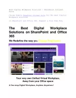 Choose Saketa SharePoint Intranet Suite - slide 1