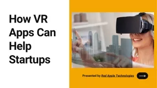 how vr apps can help startups