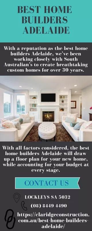 Best Home Builders Adelaide