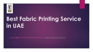 best fabric printing service in uae