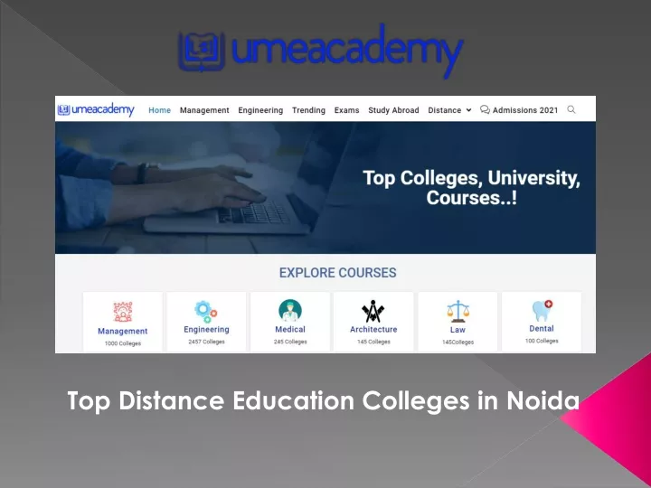 top distance education colleges in noida