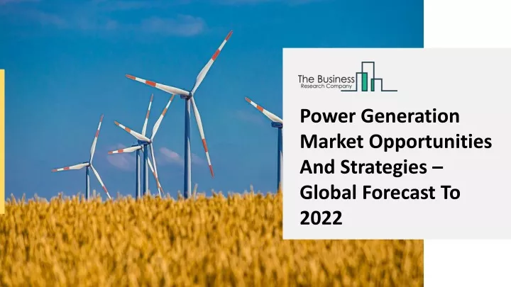 power generation market opportunities