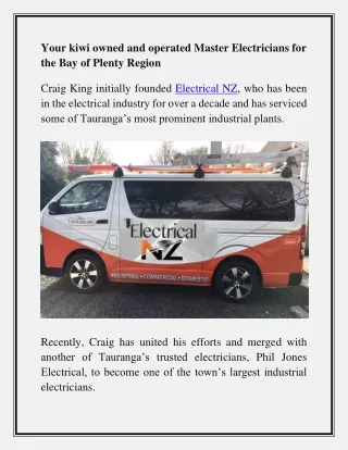 Expert electricians Tauranga