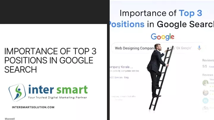 importance of top 3 positions in google search