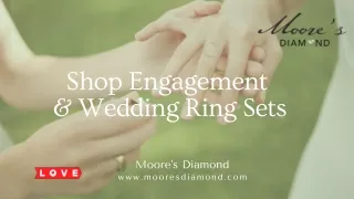 Excellent women & Men’s Wedding Ring Sets