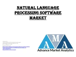 natural language processing software market