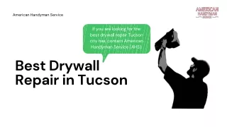 Best Drywall Repair in Tucson