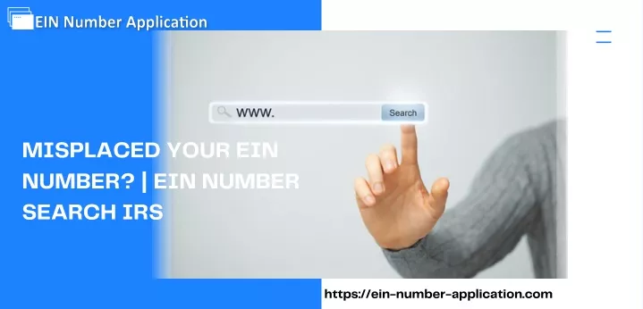misplaced your ein number ein number search irs