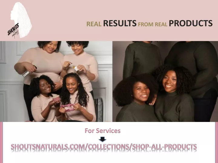 real results from real products