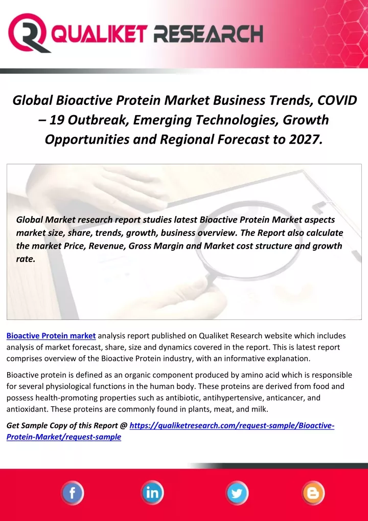 global bioactive protein market business trends