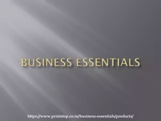 Business Essentials | Printstop