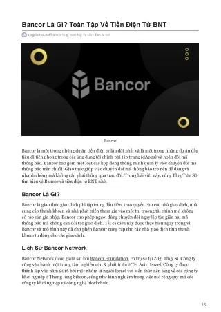 bancor l g to n t p v ti n i n t bnt