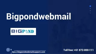 Bigpond email