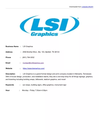 LSI Graphics