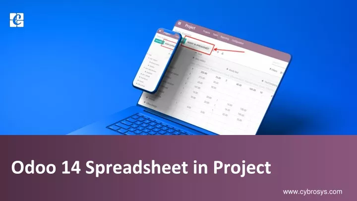 odoo 14 spreadsheet in project