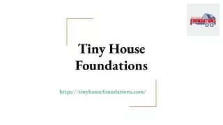 Tiny House Trailers