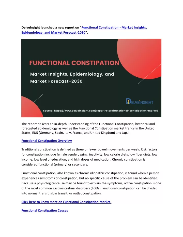 delveinsight launched a new report on functional