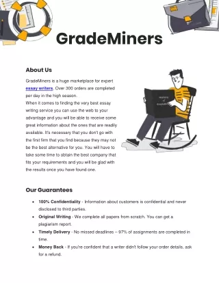 Essay Writing Services | GradeMiners.com