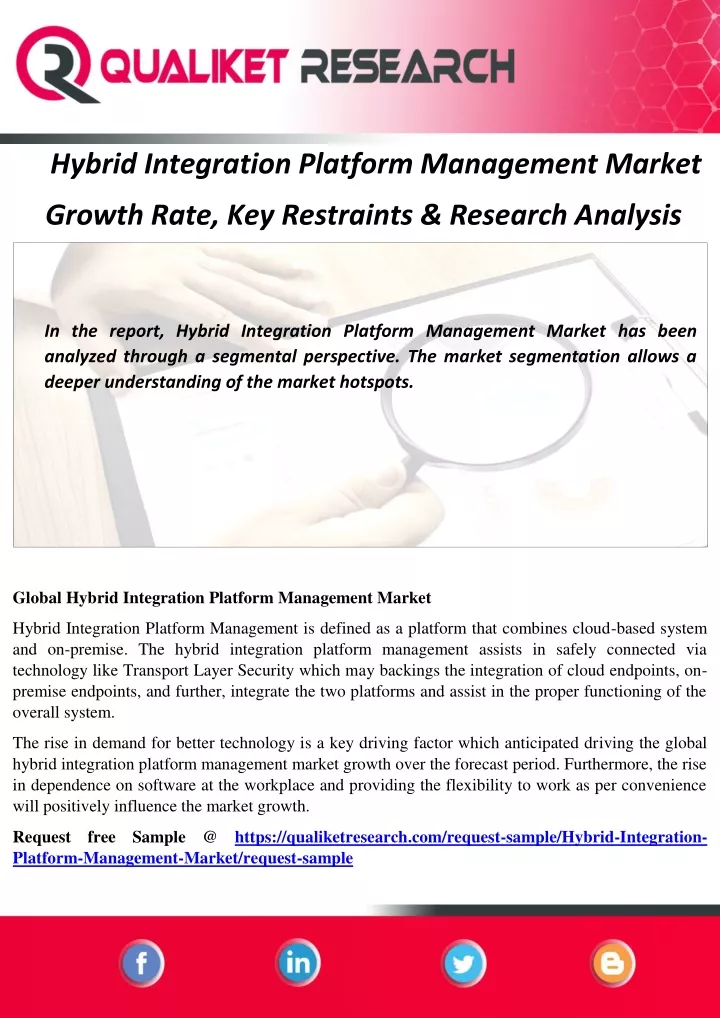 hybrid integration platform management market