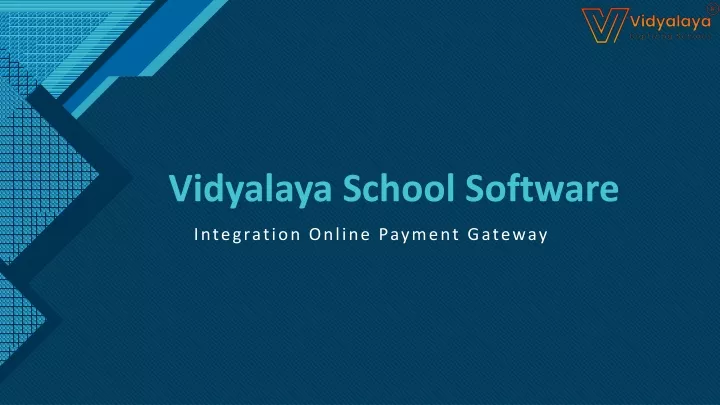 vidyalaya school software