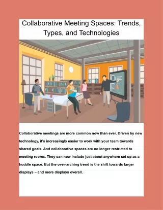 collaborative meeting spaces trends types