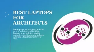 Best Laptops For Architects | Best Online Laptops