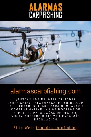 Trípodes Carpfishing | alarmascarpfishing.com