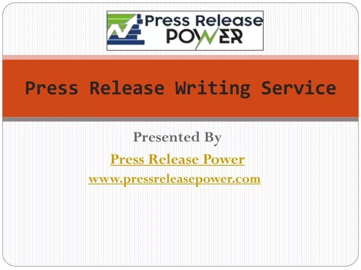 press release writing service