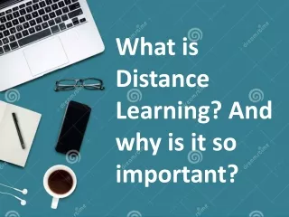what is distance learning