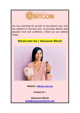 are you searching for portals to buy bitcoin near