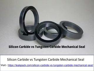 silicon carbide vs tungsten carbide mechanical