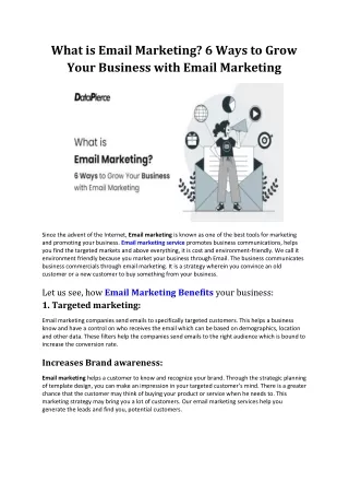 Email Marketing: How to make more conversion through Email Marketing