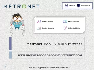 metronet fast 200mb internet