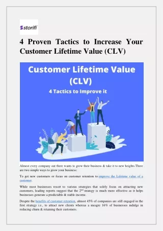 4 proven tactics to increase your customer