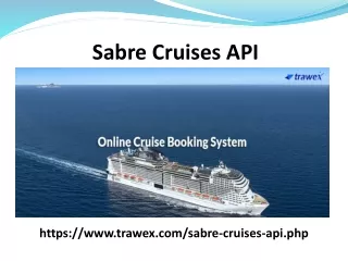 sabre cruises api