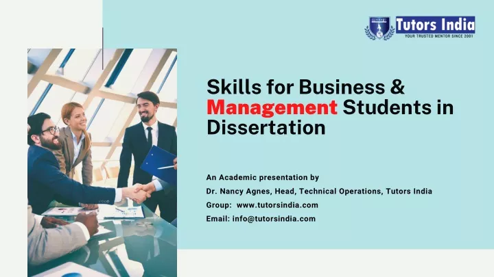 skills for business management students