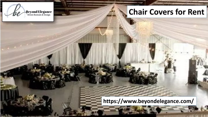chair covers for rent